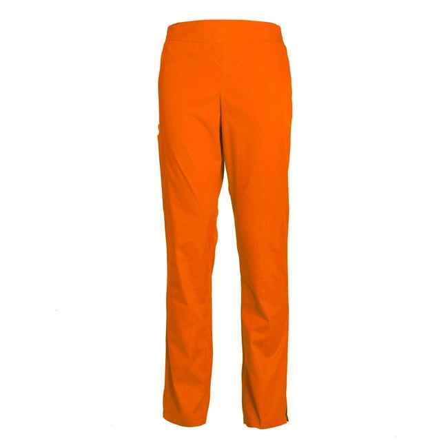 Pantalon d'Uniforme d'Infirmière pour Femmes Coupe Ajustée Jambe Évasée Taille Élastique