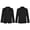 Black, variant on Kids Boy's Notch Lapel Formal Blazer Casual Birthday Wedding Dinner Prom Party Jacket Coat White 4