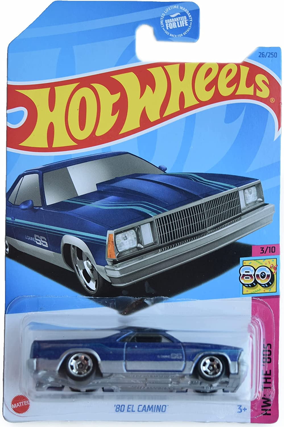 Hot Wheels '80 El Camino (Blue) 2023 HW The '80s