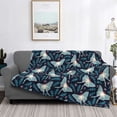 thumbnail image 2 of Fotbe Glowing Butterfly Manta de Franela con Estampado, Manta Ultrasuave para Cama, Sofá, Auto, Hipoalergénica y Antibolitas-40"x30", 2 of 6