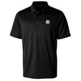 thumbnail image 2 of Men's Cutter & Buck Black Pittsburgh Steelers Prospect Textured Stretch Polo, 2 of 3