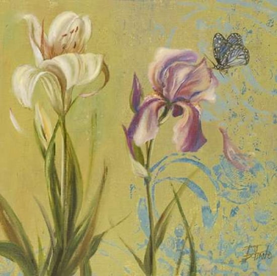 The Garden in Green II Canvas Art - Patricia Pinto ()
