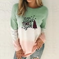 thumbnail image 2 of Ichuanyi Womens Sweatshirts Winter Fall Women Plus Size Tie-Dye Printed Gradient Pullover Long Sleeve Sweatshirt Top, 2 of 4