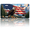 Bald Eagle and American Flag in Mountainous Scenery, variant on 1 Pcs License Plate Covers & Frames, Arctic Wolf in a Snowy Northern Lights Landscape For Decorative Front, Aluminum License Plate Covers & Frames Cover For Men Women, 12" X 6"