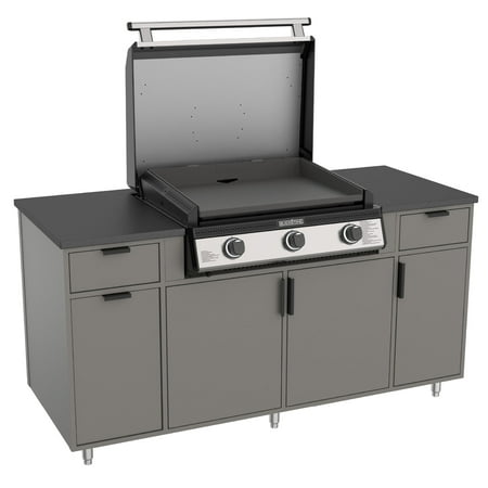 Blackstone Griddle Island with 28" 3-Burner Griddle
