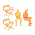 thumbnail image 4 of lionlar Figure Model Gifts Resin Toys 1:64 Scale Scene People Models for Micro Landscape, 4 of 8