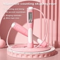 thumbnail image 2 of 2.8m Counting Jump Rope Adults Adjustable Skipping Rope Jumping Rope with Counter Home Exercise Gym Training Fitness Equipment, 2 of 9