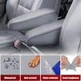 thumbnail image 6 of KBH 2 PCS Car Front Seat Armrest Covers for Lexus GX470 Accessories 2003-2009, Leather Ellbow Rest Pad, Arm Rest Protector with Elastic Opening, Gray, 6 of 7