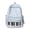 Blue, variant on Polka Dots School Backpack, 16.9 Inch Lightweight Daypack, Portable School Bookbag for College Travel (White)