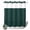 Dark Green, variant on No Hook Shower Curtain, Pure Dark Green Shower Curtains for Bathroom with See Through Top Window, Simple Solid Color Waterproof & Washable Bath Curtain Standard 72"x72"