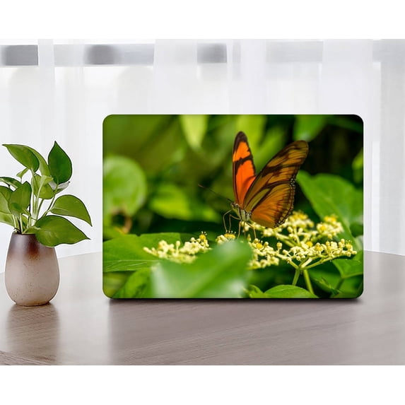 KSK KAISHEK Hard Shell Case Cover Compatible Newest MacBook Pro 13" 2016-2022 A1706/A1708/A1989/A2159/A2251/A2289/A2338 M1, Flower 1124