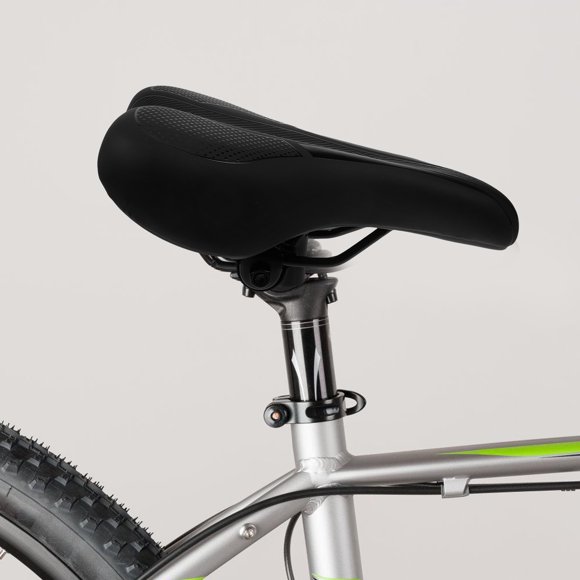 VERDANVERSE Waterproof Black Bike Rear Seat Cushion Soft Durable Backseat for Racing and Mountain Bikes