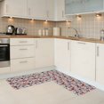 thumbnail image 5 of Yiaed Colorful Mushrooms (2) Kitchen Rugs Sets of 2 Kitchen Mats Cushioned Anti Fatigue Kitchen Rug Tapetes Para Cocina for Sink,Laundry Room, 5 of 6