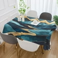 thumbnail image 2 of Yayeee Tablecloths for Rectangular Tables 60 x 108 inch Party Table Cover, Dark Mountains, 2 of 6