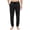 Black, variant on U2SKIIN Mens Pajama Pants,Soft Lightweight Lounge PJ Bottoms with Pockets