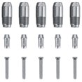thumbnail image 1 of Abreuvoir à tétine en acier inoxydable, 5 pièces/ensemble, équipement pour eau potable pour poulets, 1 of 4