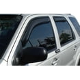 thumbnail image 4 of Fits 2009-2015 Honda Pilot Auto Ventshade Rainguard 194084 Ventvisor; Aerodynamic Design; In-Channel; Smoke; Acrylic; Set of 4, 4 of 5