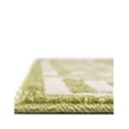 thumbnail image 6 of Unique Loom Athens Collection Area Rug - Modern (3' 3" x 5' 3" Rectangle Light Green/Beige), 6 of 7