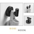 thumbnail image 4 of 9Pcs Black Bathroom Accessories Accessory Bars Set Hand Towel Holders Ring Holder Rails for Bathrooms, 4 of 4