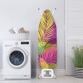 thumbnail image 3 of HELLHERO 15x54 Inch Ironing Board Cover Hook and Loop Soft Fabric Laundry Room, Tropical Leaf Pattern, 3 of 5
