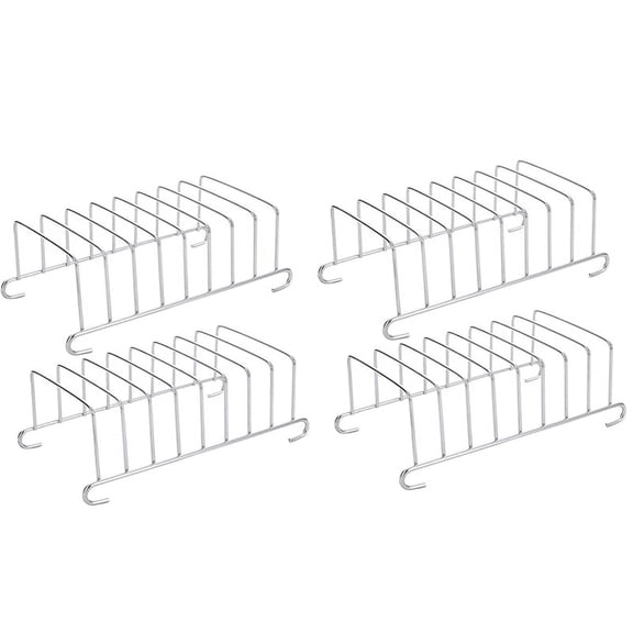 4 Pcs Toast Bread Rack Holder 8 Holes Tool Cooling Grid Bread Rack Rectangle Accessories Organizer