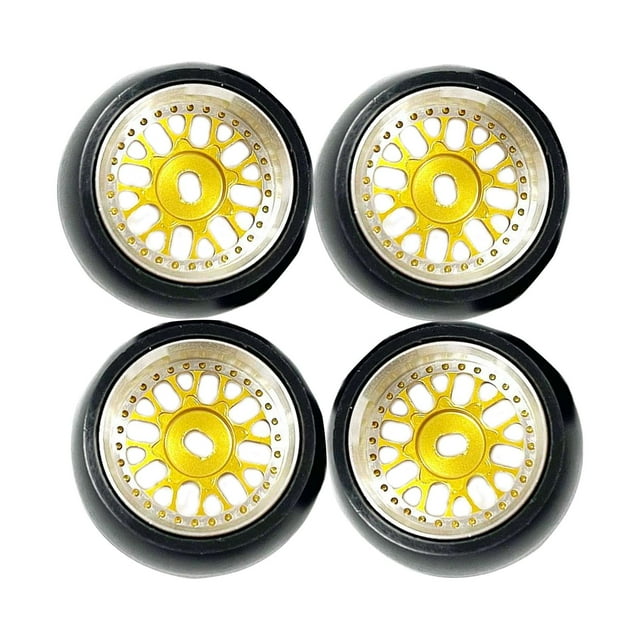 4 llantas de aleación Zulema neumáticos de coche rc para Wltoys K969 K989 P929 1/28
