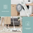 thumbnail image 6 of Light Christmas Snowflake Pattern Kitchen Rugs Sets Of 3,Kitchen Runner Rugs Non Skid Washable,Decorative Kitchen Floor Mats for Kitchen,Sink,Laundry,17"x30"+ 17"x47" + 17"x59", 6 of 6