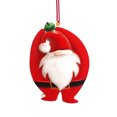 thumbnail image 2 of Gibobby Decoración de Navidad 2021 colgante de árbol conmemorativo accesorios de resina de Navidad colgante de Navidad(A), 2 of 3