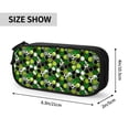 thumbnail image 3 of Uemuo Soccer1 Printed Pencil Pen Case, Portable Pencil Pouch with Zipper, Compact Stationery Bag Makeup Bag, Pencil Bag for Home Office, 3 of 9
