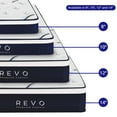 thumbnail image 5 of Revo Sleep Hybrid Mattress: Experience Quality Comfort, Adaptive Support Breathable Cooling Relief with 14-Inch Memory Foam and Spring Hybrid Mattress, Mattress in a Box, King, 5 of 10