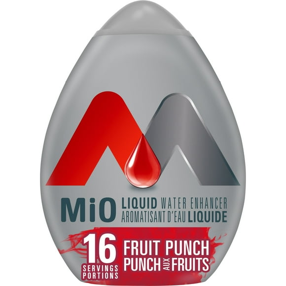 Aromatisant d’eau liquide MiO Punch aux fruits 48mL