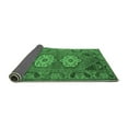 thumbnail image 2 of Ahgly Company Indoor Square Persian Emerald Green Traditional Area Rugs, 6' Square, 2 of 4