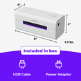 thumbnail image 3 of Rollo Wireless Label Printer - Wi-Fi Thermal Printer for Shipping Packages - AirPrint from iPhone, iPad, Mac - 4x6, Supports Windows, Chromebook, Android, Linux, 3 of 13