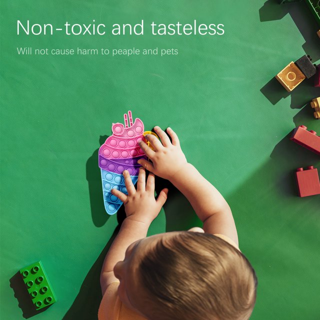 Juguetes de silicona con forma de burbuja para niños y adultos Tmvgtek manualidades sensoriales de descompresión