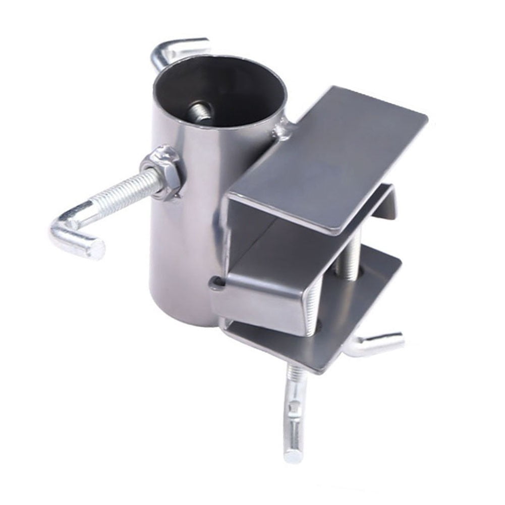 Outdoor Umbrella Clamp Bracket, Adjustable Patio Umbrella Holder for Chair