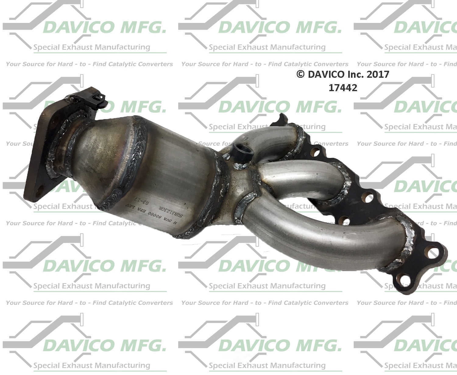 Davico Mfg 17442 Direct-Fit Catalytic Converter