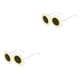 thumbnail image 3 of Qarigey Gafas de protección solar Elementos de carcasa de PC Ropa Gafas de fiesta Decoraciones redondas Ropa de sol para niños Playa de verano Type2 NO2 Qarigey CBP267395, 3 of 6