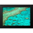 thumbnail image 2 of Malvin, Larry 14x11 Black Modern Framed Museum Art Print Titled - Great Barrier Reef I, 2 of 5