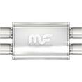 thumbnail image 4 of Straight-Through Performance Muffler; 2.5in. Dual/Dual; 4x14x9 Body, 4 of 10