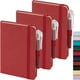 thumbnail image 1 of Set de 3 Mini Cuadernos de Bolsillo Rayados NIRMIRO Rojos, 1 of 7