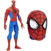 Marvel Spider-Man Titan Hero Series Spider-Man Figure with Ultimate Spider-Man Sinister Six Spidey Sense Mask