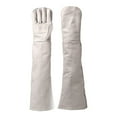 thumbnail image 3 of Guantes para manipulación de animales, resistentes a mordeduras, de piel sintética PU suave y gruesa, 60 cm. Guantes adicionales para loros, ganado, p, 3 of 8