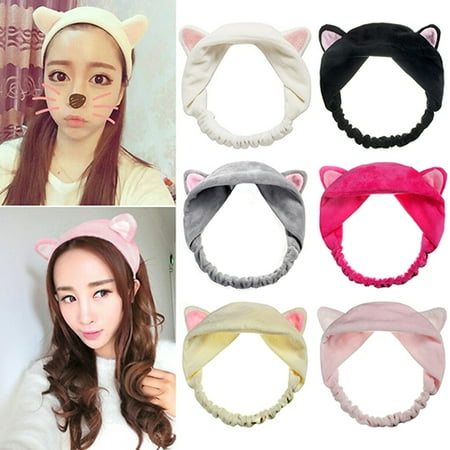 Headband Gift - Girl12Queen Girl's Fashion Cute Cat Ears Headband Hair Head Band Party Gift Headdress