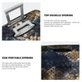 thumbnail image 5 of Balery Luggage Cover Watercolor Snake Skin Print Suitcase Covers for Luggage Elastic Washable Suitcase Protector Fits 18-32 Inch Luggage-Small, 5 of 9