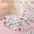 thumbnail image 5 of Manfei Rustic Wildflower Zipper Full Size Comforter Sets with Fitted Sheet and 2 Pillowcases,Cottagecore Blossom Zipper Bedding Set,Reversible, 5 of 7