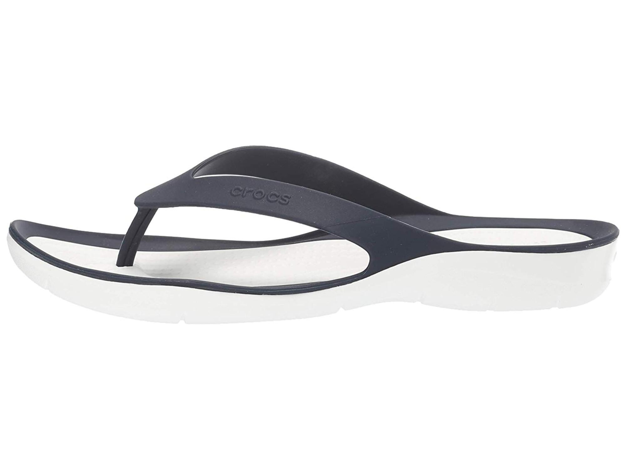 crocs swiftwater flip flops