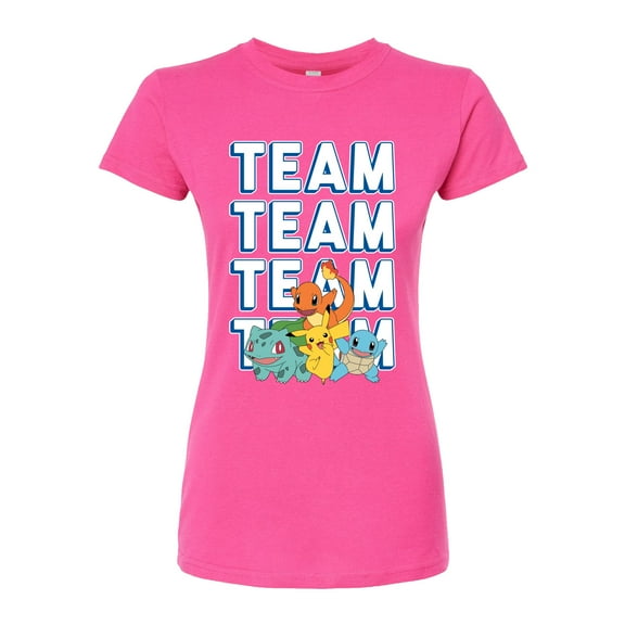 Pokémon - Partners Team - Juniors Fitted Graphic T-Shirt