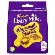 Cadbury Dairy Milk Caramel Nibbles Chocolate Bag 120g (Pack of 5)