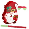 thumbnail image 3 of Piñata navideña de Papá Noel, decoración para fiestas de cumpleaños infantiles, artículos para fiestas, regalos rojos decorativos, artículos para desp, 3 of 9