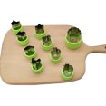 thumbnail image 4 of 9pcs/set Fruit Shape Cutter Salad Carving Vegetable Mold DIY fruit cutter Vegetable Arrangements Smoothie Cake DIY Kitchen Cooking Tools, 4 of 9